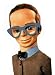 Thunderbirds Talking Action Figure - Brains_s-1