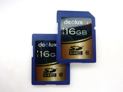 Trade Twin Pack 2 x 16GB Memory Card class 10 SD SDHC High Speed Class 10 for Olympus T-100 digital camera camcorder