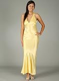Rhinestone Cross Back Sheath Formal Dress for Bridesmaid Formal Prom