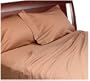 Wamsutta 360-Thread-Count Classic Supima Twill Twin Flat Sheet, Praline