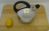 Stainless Steel 3 Quart Whistler Round Teakettle