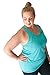 TEMA Athletics Women's Plus-Size Tank Top Printed Bungee Activewear Yoga Workout Sizes 1X - 3X