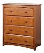 Beatrice 4 Drawer Chest Oak Finish By Storkcraft Baby Furniture