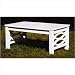 Achla Designs OFT-14 Hennell Coffee Table White