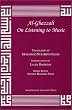 Al-Ghazzali on Listening to Music