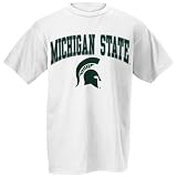 Michigan State Spartans White Bare Essentials T-shirt