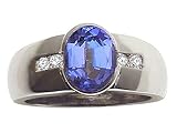 1.37 cttw Tanzanite Ring LIFETIME WARRANTY
