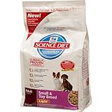 Hill's Science Diet Adult Light Small and Toy Breed Dry Dog Food - 4.5-Pound Bag