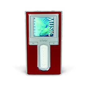 iriver H10 5 GB Digital MP3 Player Trace Red