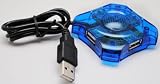 BESTEK 4 USB Ports Multiple USB Port For Cell Phone Charging USB Devices Portable MRU4-9