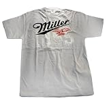 TS203 Miller Eagle 1855 T-Shirt Beer Light