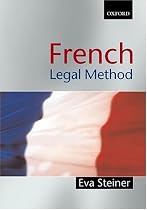 French Legal Method (Blackstone Press)