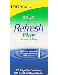 From Amazon.com. Click for details:
 Beauty: Allergan Refresh Plus Lubricant Eye Drops Single-Use Vials - 100 ct - SHOPZEUS Beauty: Allergan Refresh Plus Lubricant Eye Drops Single-Use Vials - 100 ct - SHOPZEUS