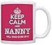 ThisWear Nanny Mother's Day Gift Keep Calm Nanny Will Take Care of It Funny Gift 11oz Ceramic Coffee Mug with Handle