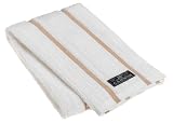 Kitchen & Housewares : Cannon Vertical Rib Stripe Kitchen Towel, Beige Stripe