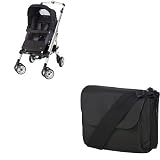 B&eacute;b&eacute; Confort - Poussette Loola Up Full + sac &agrave; langer Flexi Bag - Total Black