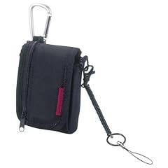 ELECOM スナップ式ベルトループ付デジタルカメラケース(参考収納寸法60*30*95)ブラック DGB-022BK