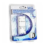 Eaxus-Batterie Rechargeable 3600 mAh pour Manette Telecommande Wii Wiimote + Cable USB