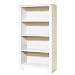 Brookview 4-Shelf Bookcase - White