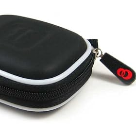 Blue Tooth EVA Carrying Case Pouch (BLACK) for Jawbone II (Jawbone 2), Jawbone Prime, Motorolla, Nokia, Blue Ant, Cardo,... by 