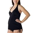 Liz Lange&reg; Tankini Swim Top - Ebony