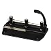 Master 5335B 32-Sheet high-capacity lever action adjustable hole punch, 11/32 dia., b...