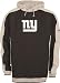 New York Giants Brown/Natural Hooded Fleece Sweatshirt