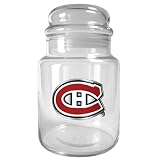 Montreal Canadiens NHL 31oz Glass Candy Jar