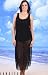 Longitude Black Mesh Tank Cover Up - Plus Size Swimsuit Plus Size Swimsuit
