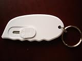 Set Of 3 Mini Safety Keyring Paper Cutters Packaging Package Parcel Letter Opener