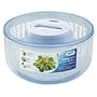 Zyliss 10.25-in. Easy Spin Salad Spinner, White.