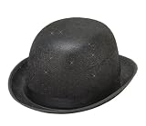 Black Derby Hat - Adult Std.