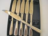 6 Windsor design steak knives in box