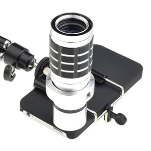 12x Zoom Manual Focus Lens Hd Telephoto Lens Set for Iphone 4 4s