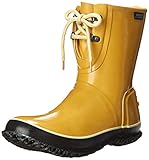 Bogs Women's Urban Farmer 2 Eye Lace Waterproof Boot, Mustard, 10 M US