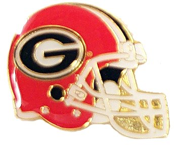 Georgia Bulldogs Helmets Pin
