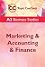 A2 Business Studies: Marketing and Accounting and Finance (Topic Cue Cards)