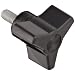 Davies Thermoset Three Arm Knob, Flute Rim, Threaded Stud, 5/16-18 Thread Size X 3/4" Thread Length, 1-1/2" Diameter (Pack of 5)