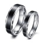 Titanium Stainless Steel Black Vintag...