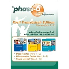 phase-6 Klett Franz�sisch Edition, Gymnasium 1+2