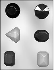 Buy CK Products 2-Inch Faceted Jewels Chocolate Mold