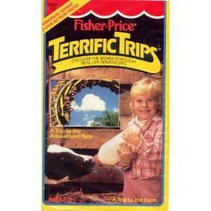 Fisher Price TERRIFIC TRIPS - A Trip to the Amusement Park AND A Trip to the Farm