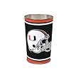 Miami Hurricanes NCAA Tapered Wastebasket (15 Height) by Wincraft
