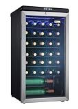 Danby DWC3509EBLS 35 Bottle Deluxe Wine Cooler - Stainless Steel