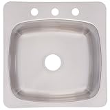 Buy FrankeUSA SL103BX Single Bowl Stainless Steel 20 1 8x20 9 16in. Topmount Sink by Franke