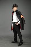 Japanese Anime Katekyo Hitman Reborn Cosplay Costume - Hibari Kyoya 2nd Ver Set Medium