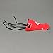 EASTON PRO Catcher's Facemask Throat Guard, Red
