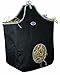 Derby Originals Nylon Hay Bags Large with D Ring, black/Gray
