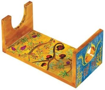 Hand Painted Wooden Shofar Stad-Large CAT# STL- 2