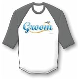 Groom Design - Wedding - Family / Friend Jersey - 3/4 Sleeve
